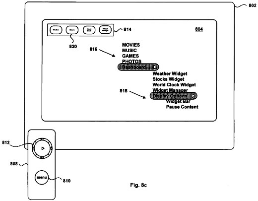 Nuevas patentes de Apple TV