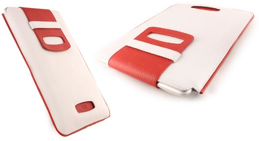 Funda de cuero italiano Pulino Chic para MacBook Air