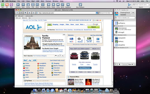 Ya está disponible el Desktop de AOL para Mac