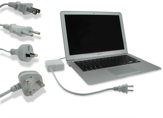Set de adaptadores de viaje para todas las computadoras Apple