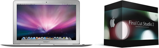 Actualizaciones para MacBook Air y Final Cut Studio