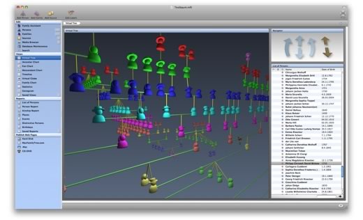 MacFamilyTree, un programa para mantener organizado el árbol genealógico