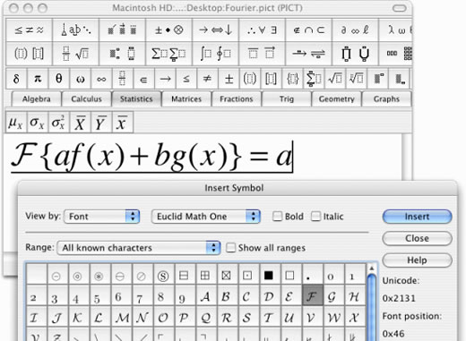 MathType 6, un programa de edición de ecuaciones matemáticas