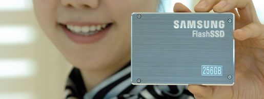 Samsung anuncia el lanzamiento de un disco SSD de 256Gb