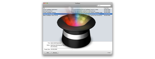 TaskMagic 1.0 para Mac OS X