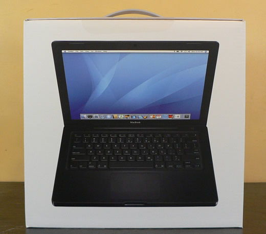 Caja MacBook negro 