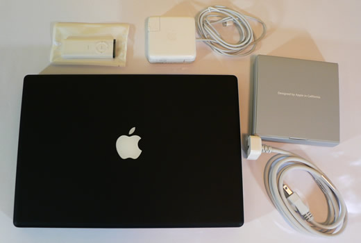 Contenido MacBook negro 