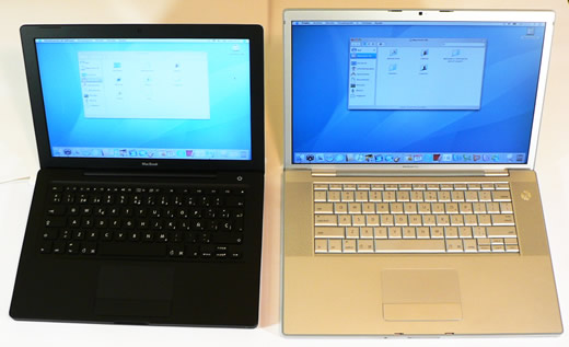 MacBook negro vs MacBook pro 15