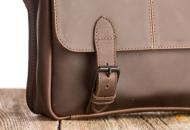 Bolso de cuero Journeyman Messenger para las MacBook de 13”