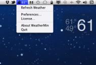 WeatherMin, el pronóstico en tu pantalla