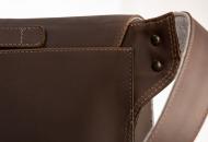 Bolso de cuero Journeyman Messenger para las MacBook de 13”