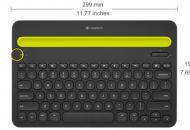 Nuevo teclado Bluetooth Logitech para dispositivos múltiples