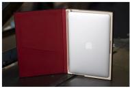 Un case en forma de libro para la MacBook Air