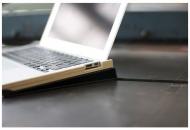 Un case en forma de libro para la MacBook Air