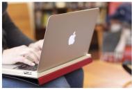 Un case en forma de libro para la MacBook Air