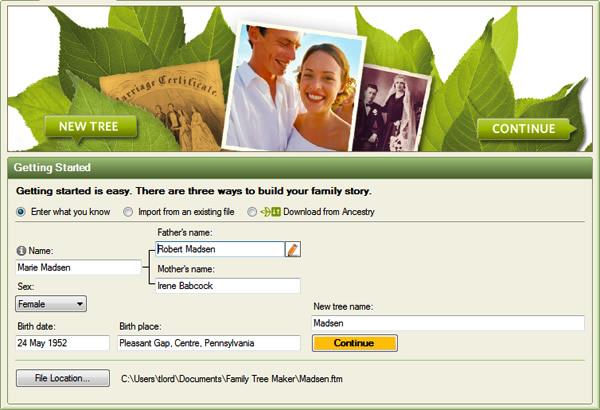 family tree maker software mac